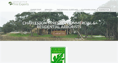 Desktop Screenshot of charlestontreeexperts.com